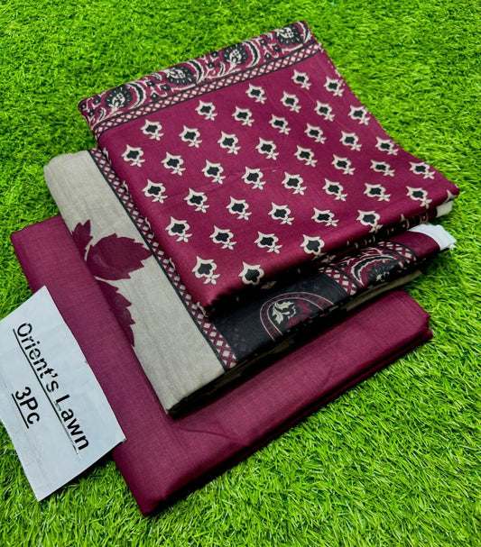 Orient lawn 3pc
