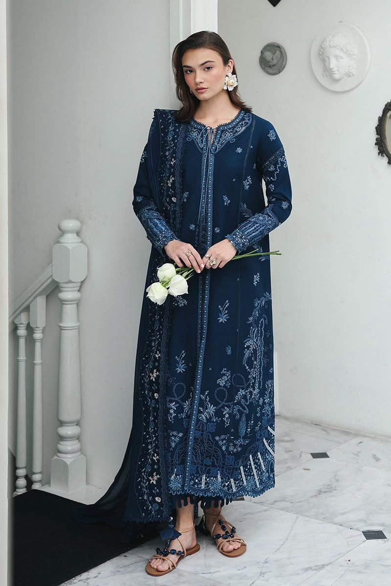 Qalamkar Emb Dhanak 3pc