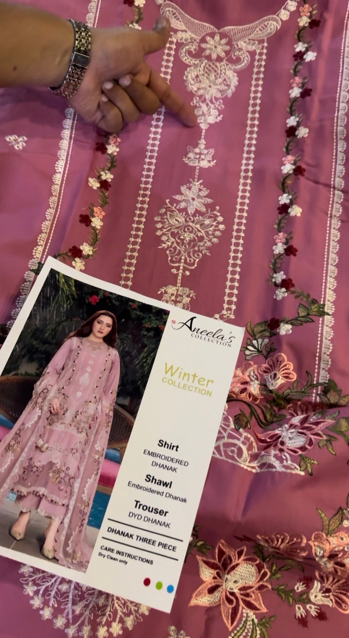 Aneela’s Dhanak 3pc