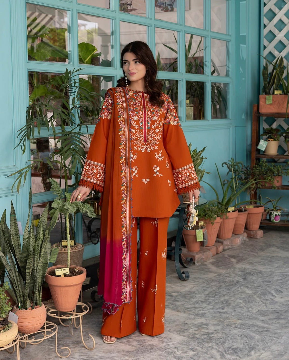 Batik Dhanak 3pc ( 7020 )