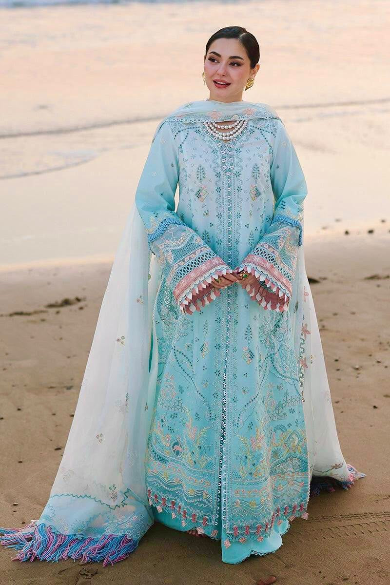 Qalamkar Emb Dhanak 3pc