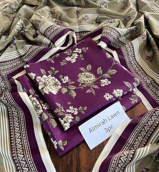 Almirah Lawn 3pc