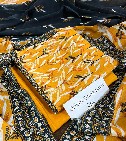 Orient ( Doria  Lawn 3pc )