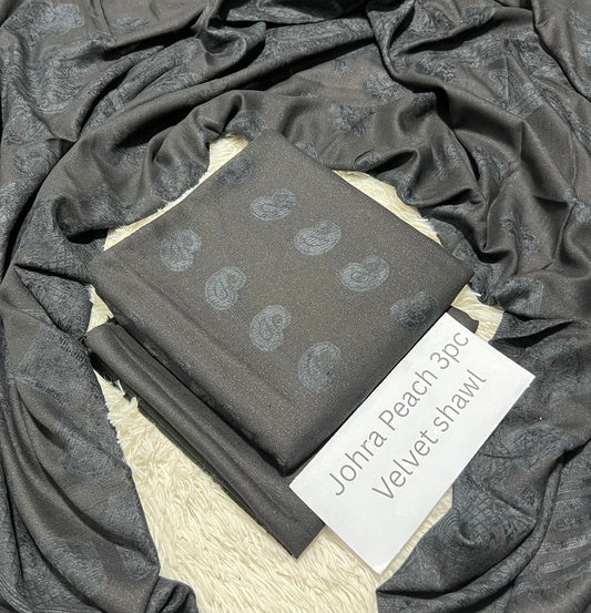 Johra Leather Peach 3pc