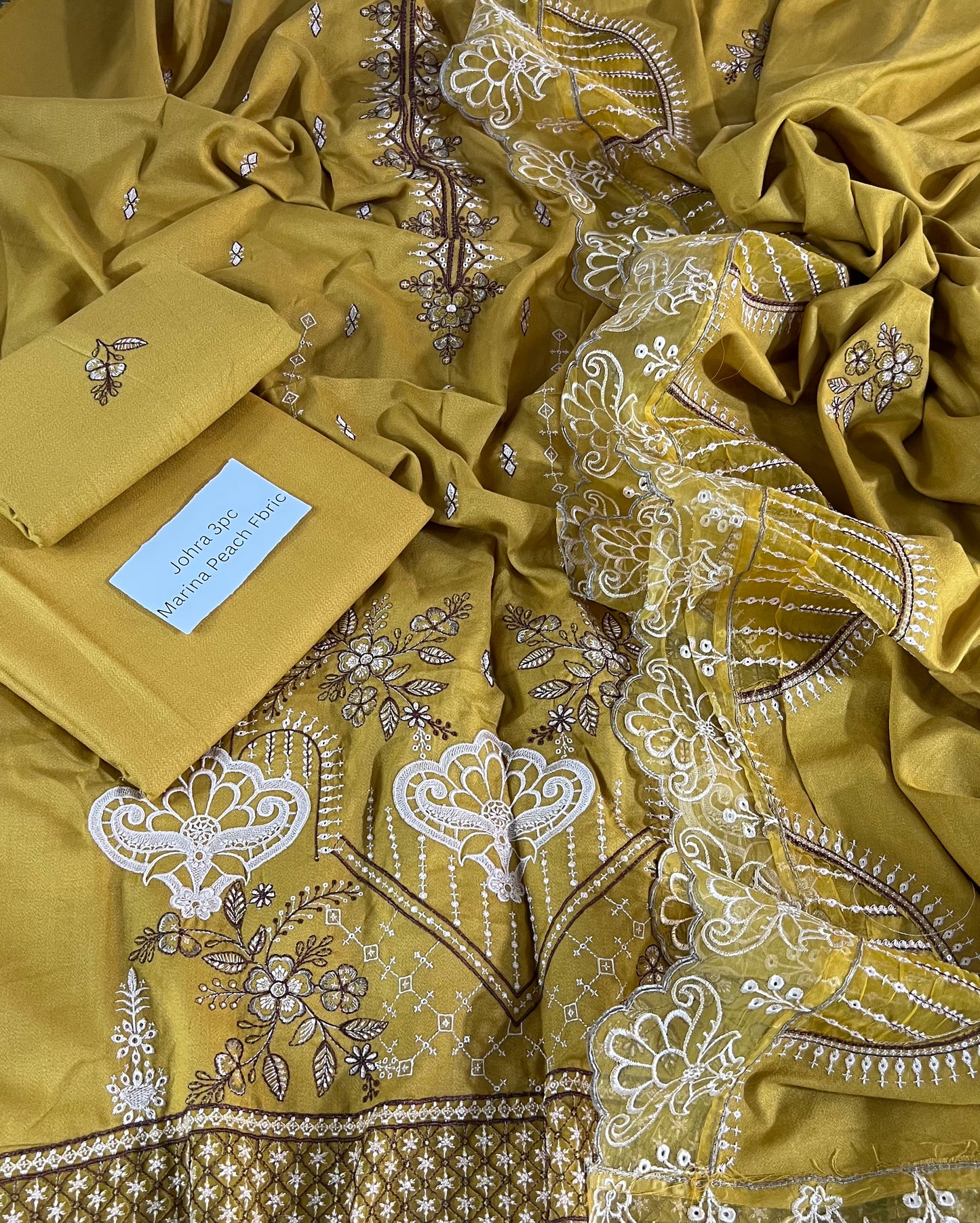 Johra Marina  Peach 3pc