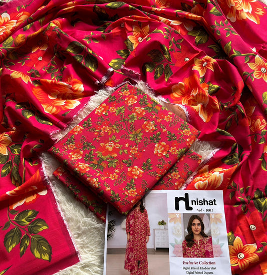 Nishat Khaddar 3pc