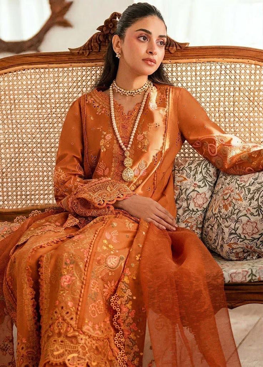 Qalamkar Emb Dhanak 3pc