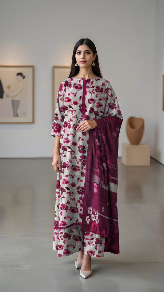 Bareeze lawn 3pc