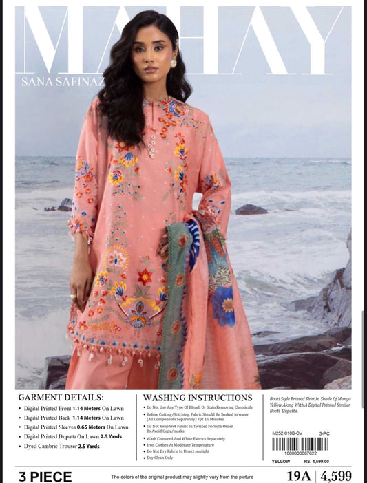 SANA SAFINAZ Lawn 3pc