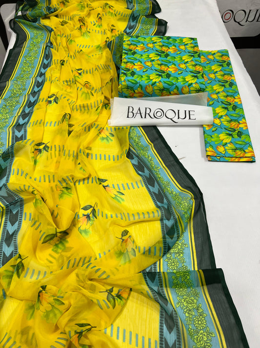 Baroque Lawn 3pc