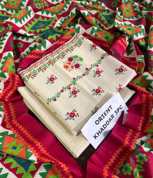 Orient Khaddar 3pc