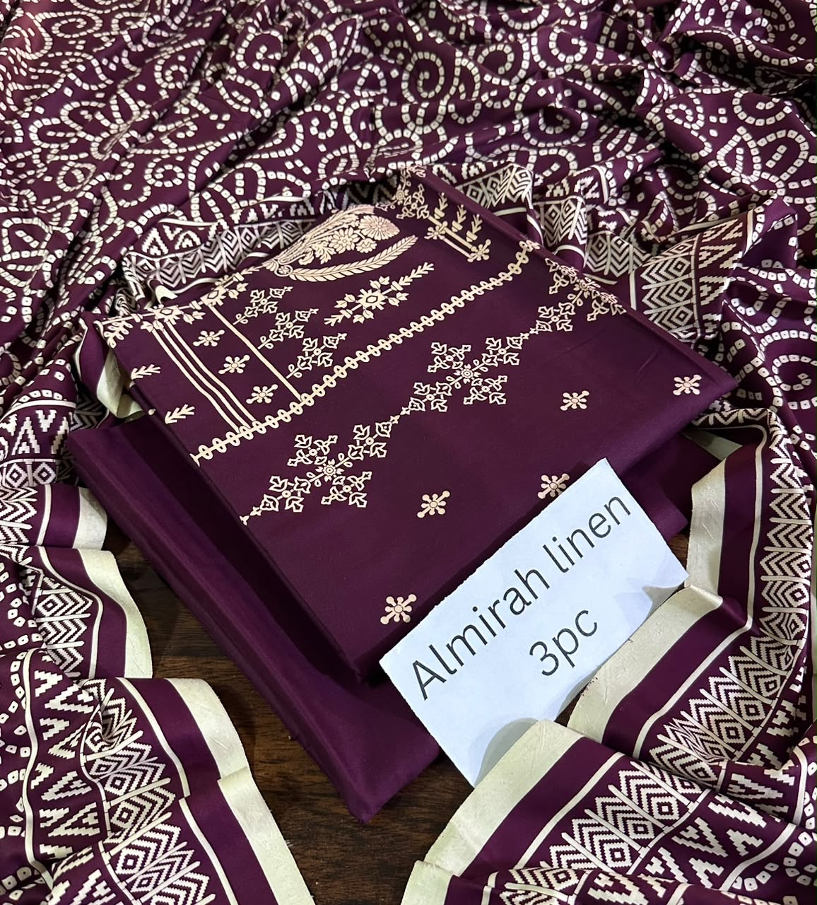 Almirah linen 3pcs