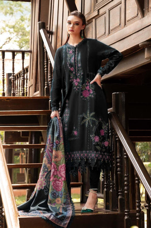 Maria.B Lawn ( Black )