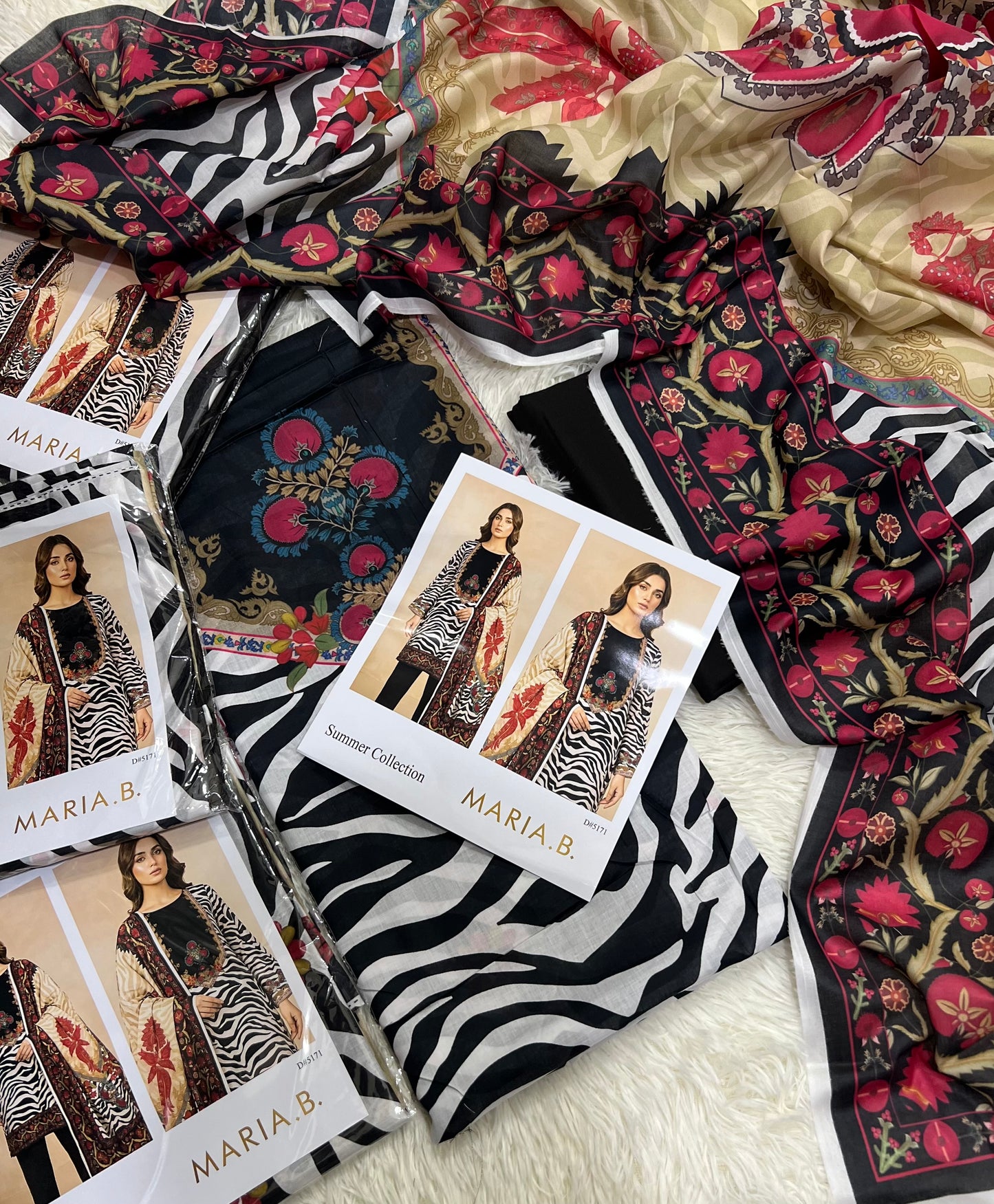 Maria.B lawn print ( 5171 )