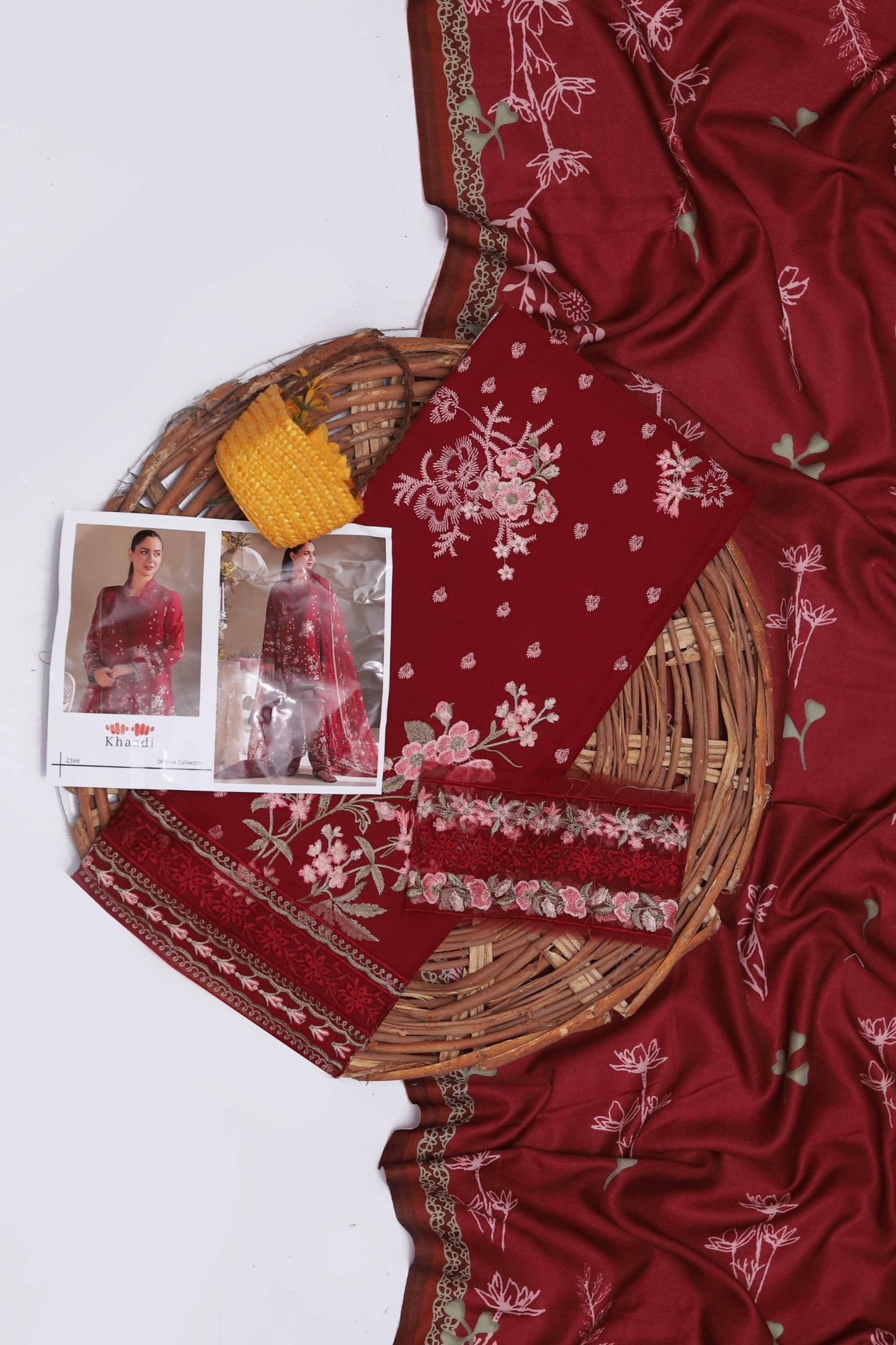 Khaadi Dhanak Marina 3pc