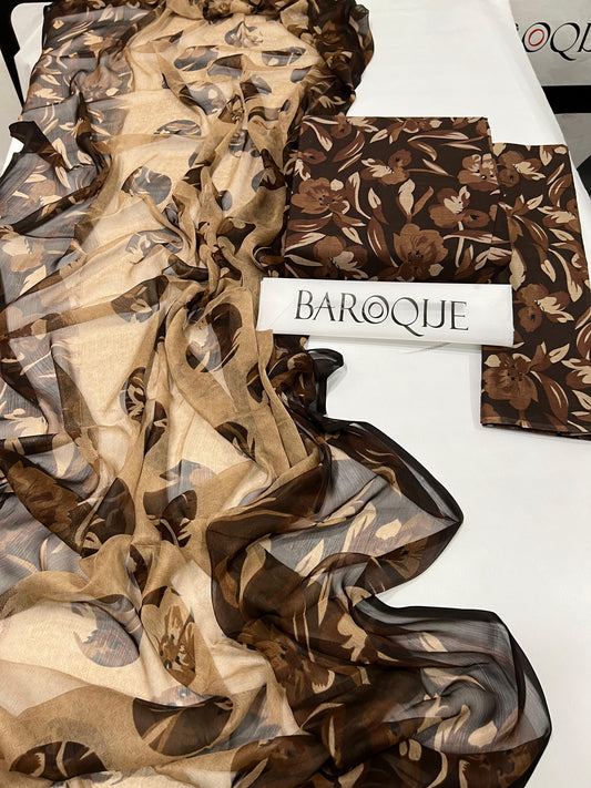 Baroque lawn 3pc