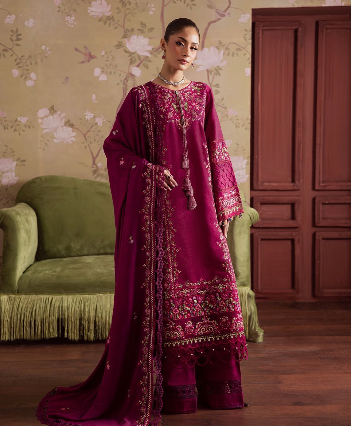 Nova By Mahnur ( slub khaddar )