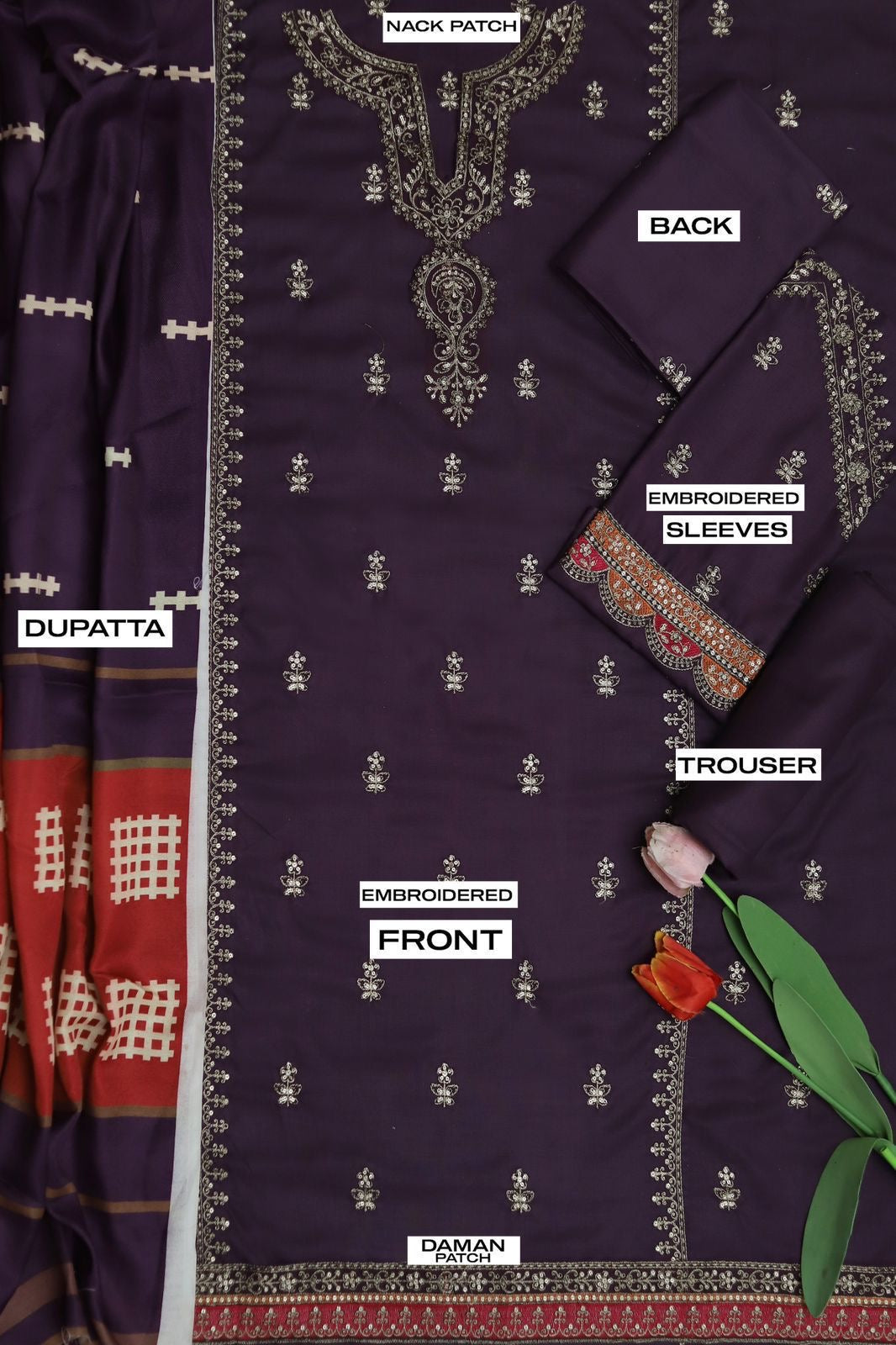 Maria B Dhanak 3pc