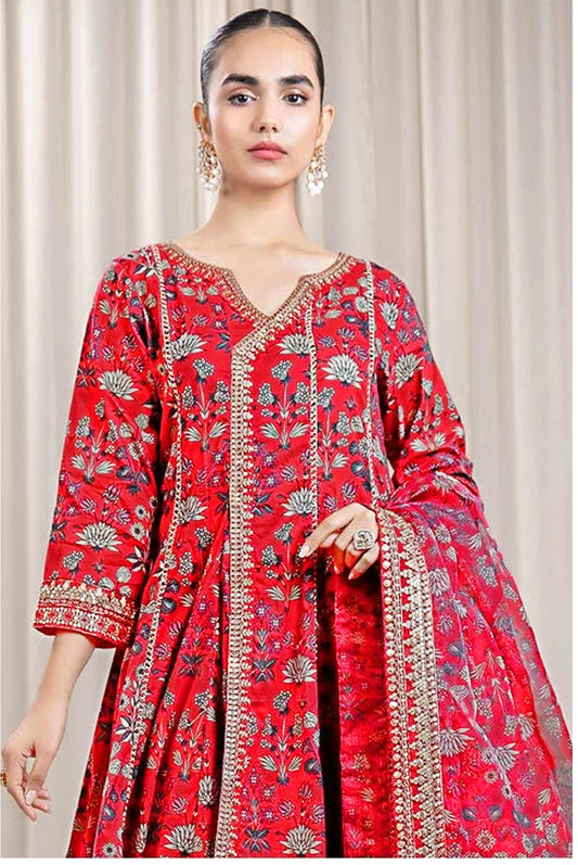 Maria B Lawn 3Pc