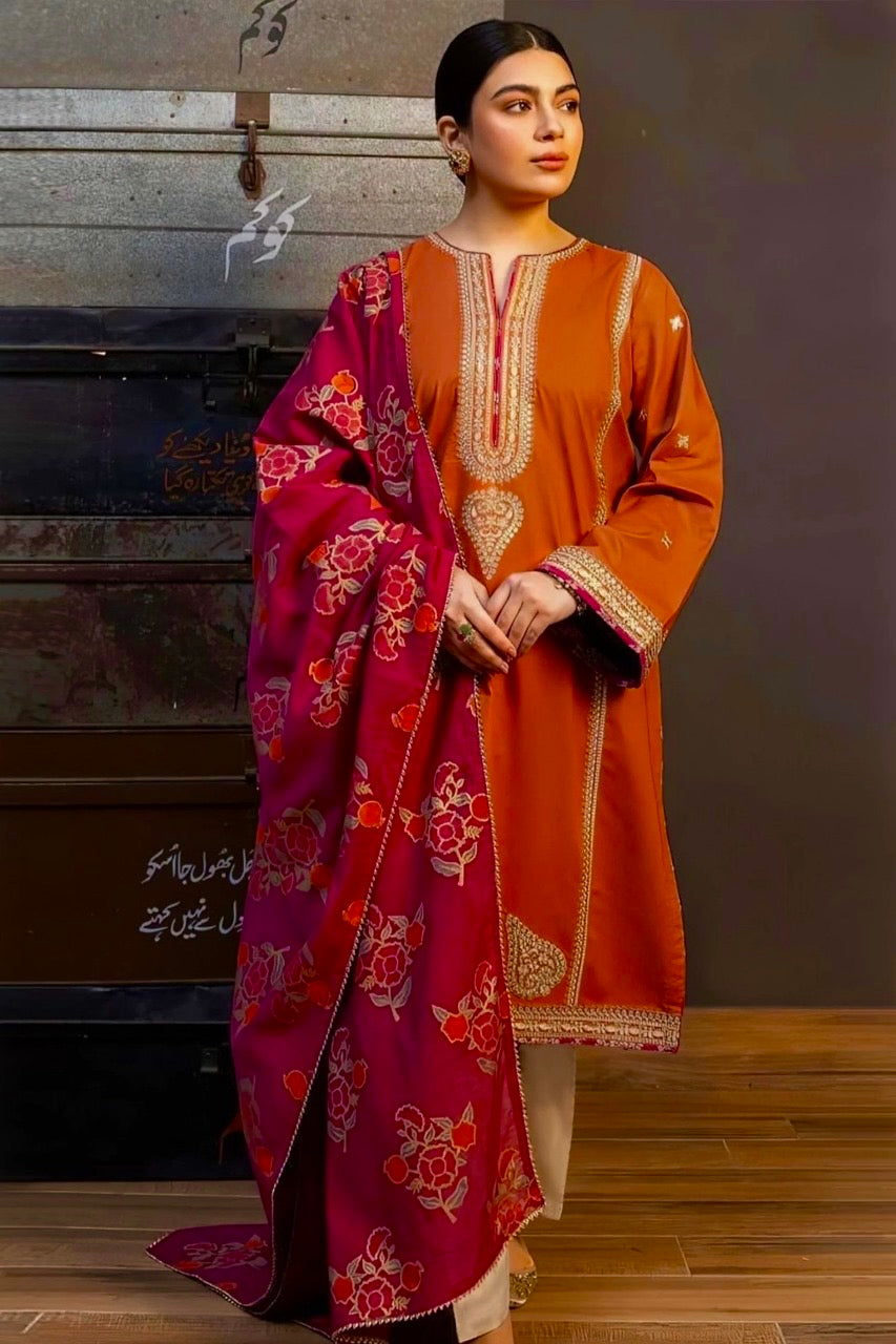 Zara shah Jahan lawn ( 5048 )