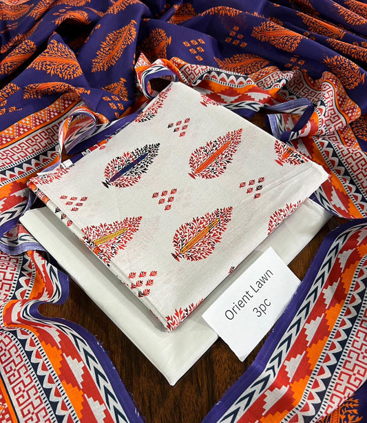 Orient Lawn 3pc