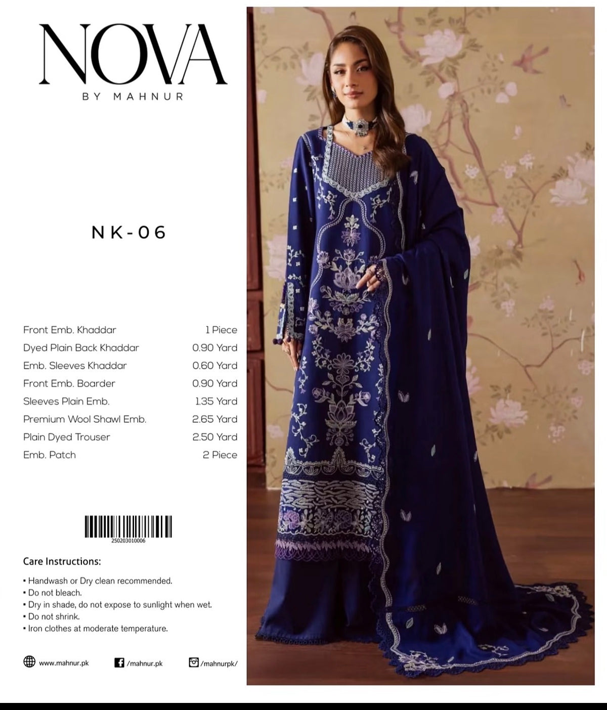Nova By Mahnur ( Khaddar )