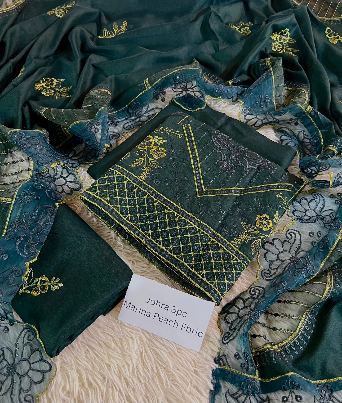 Johra Marina Peach 3pc