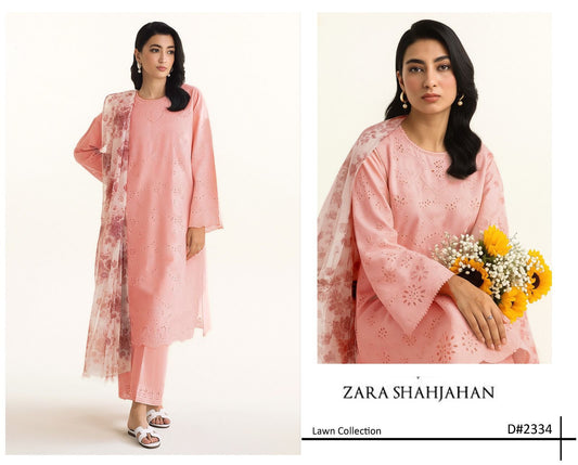 Zara Shah Jahan Lawn 3pc