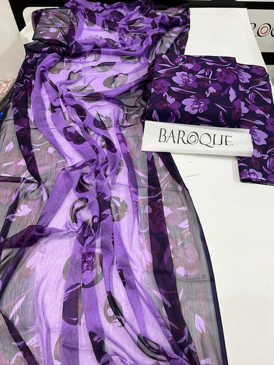 Baroque lawn 3pc