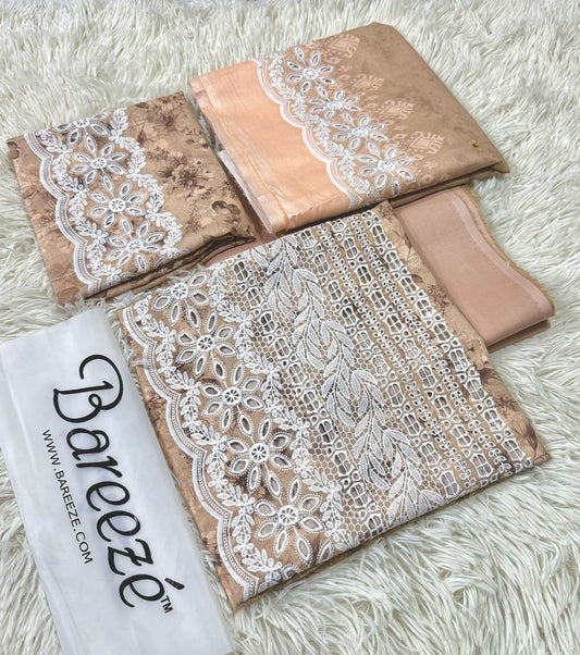 Bareeze Lawn 3Pc 713