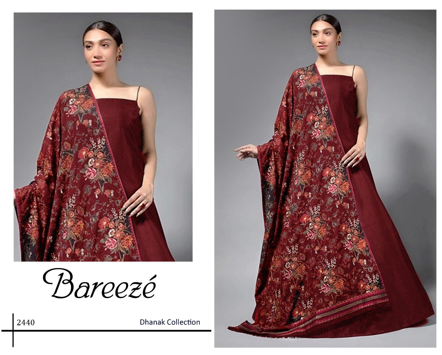 Bareeze Dhanak 3pc