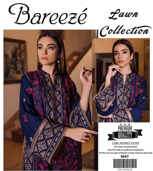 Bareeze Lawn 2pc 665