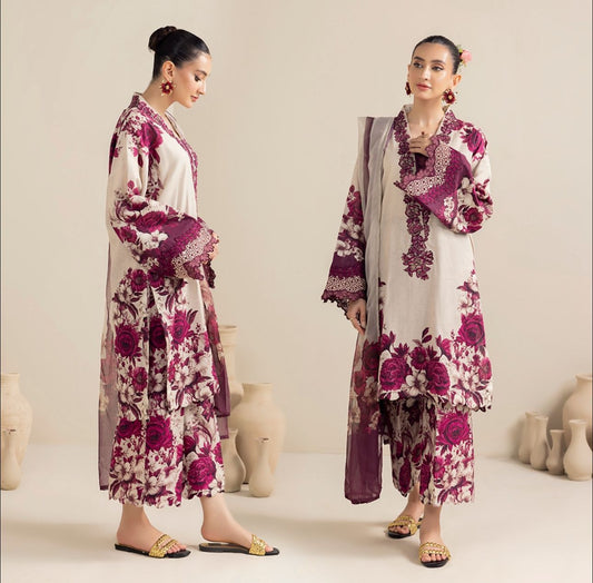 Baroque Lawn 3pc