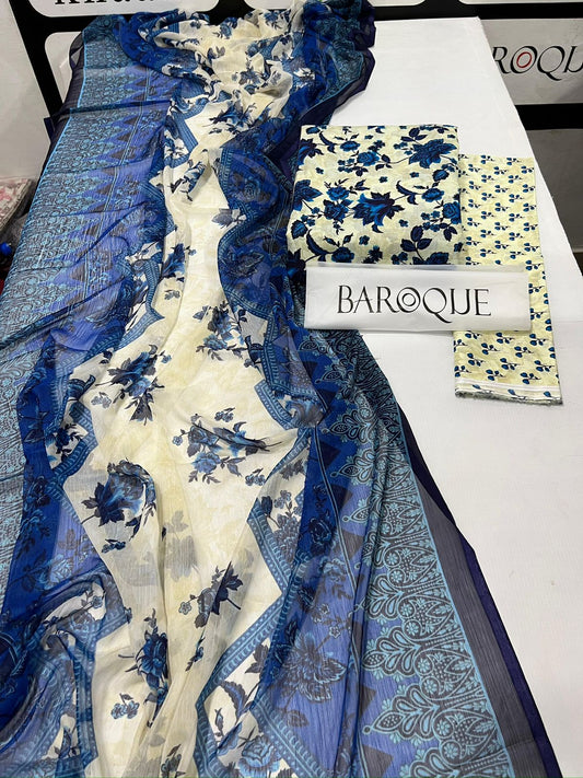Baroque Lawn 3pc