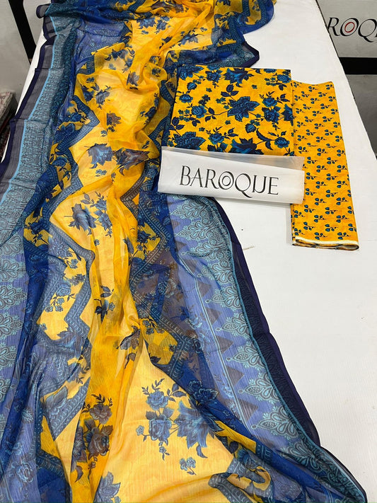 Baroque Lawn 3pc