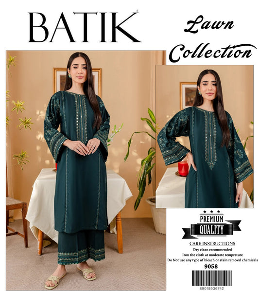 Batik Lawn 2pc 666