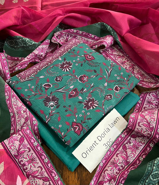 Orient ( Doria  Lawn 3pc )