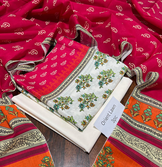 Orient Lawn 3pc
