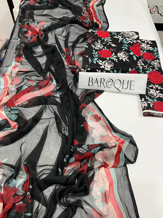 Baroque lawn 3pc