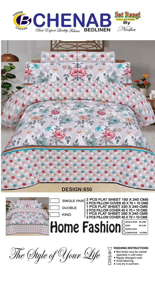 Chenab Cotton Bedsheet