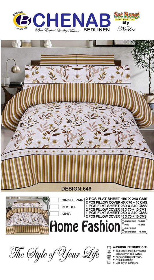 Chenab Cotton Bedsheet
