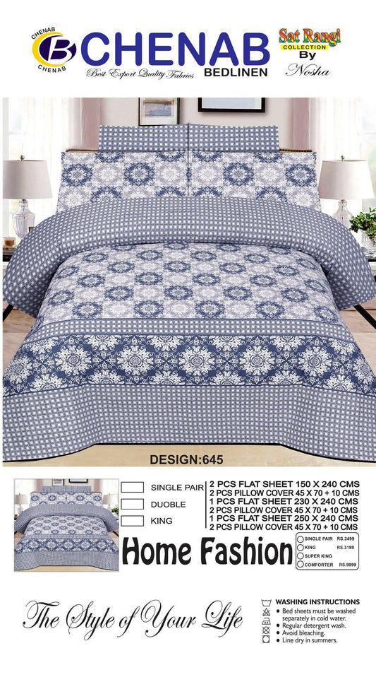 Chenab Cotton Bedsheet