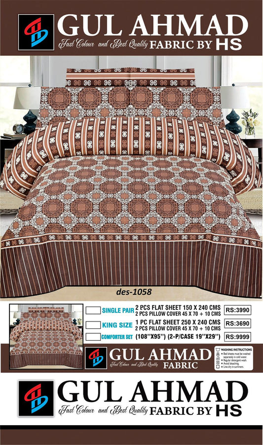 Chenab Cotton Bedsheet