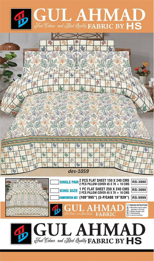 Chenab Cotton Bedsheet