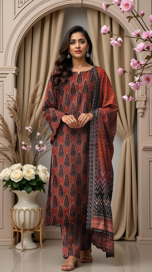 Bareeze lawn 3pc