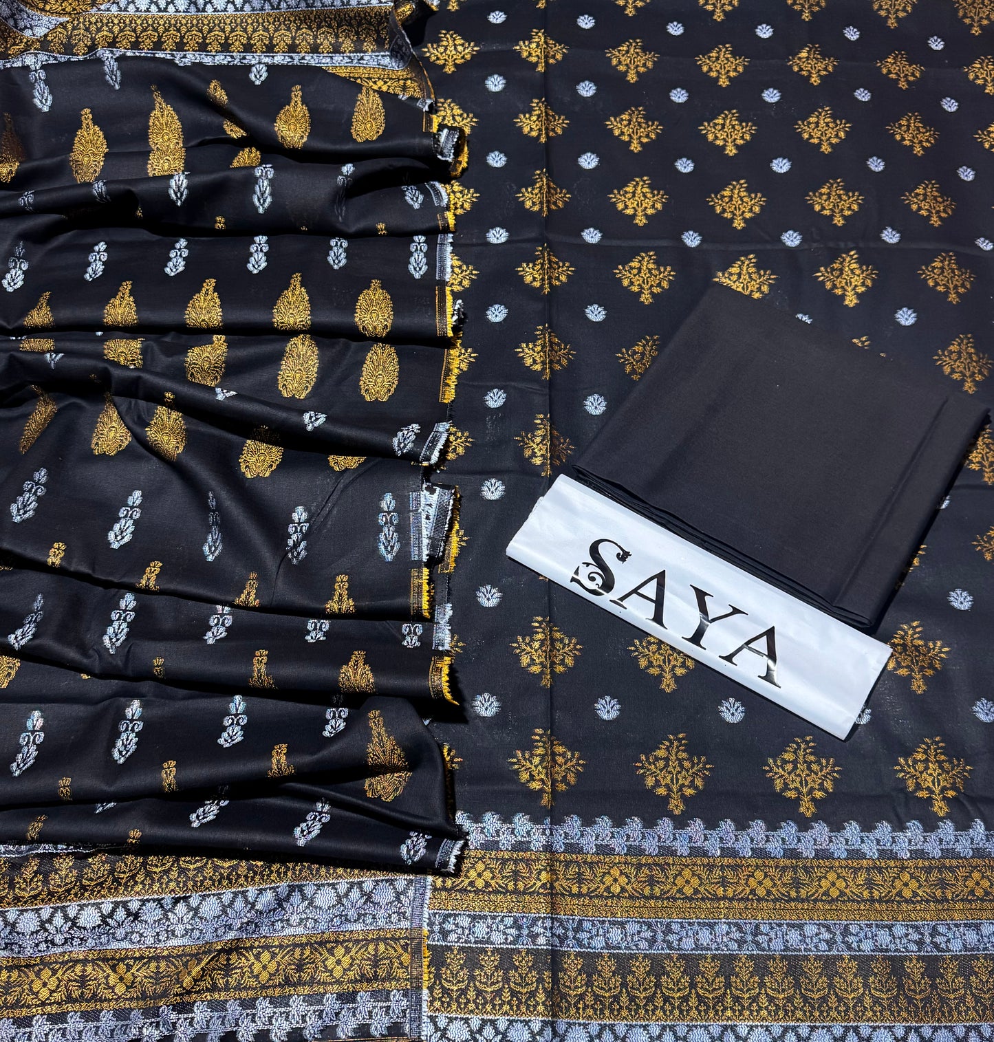 Saya Jacquard Doria lawn 3pc