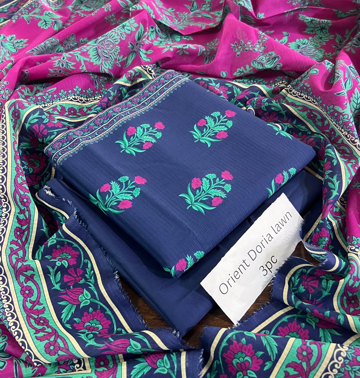 Orient ( Doria  Lawn 3pc )