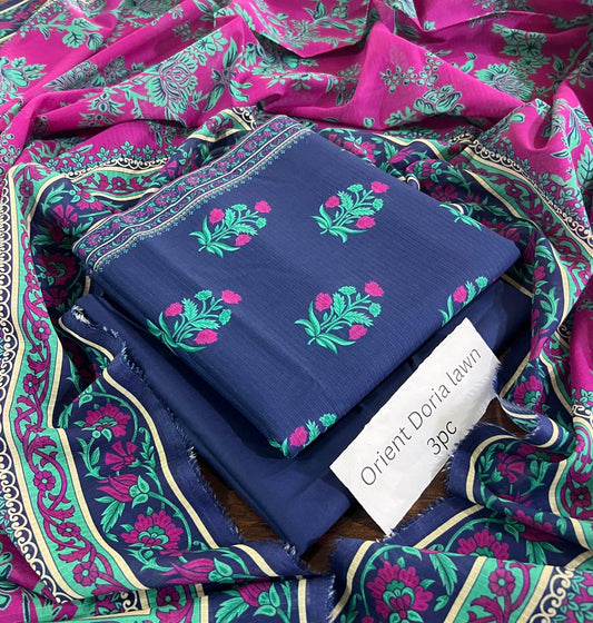 Orient ( Doria  Lawn 3pc )