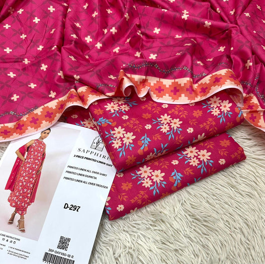 Sapphire Linen 3pc