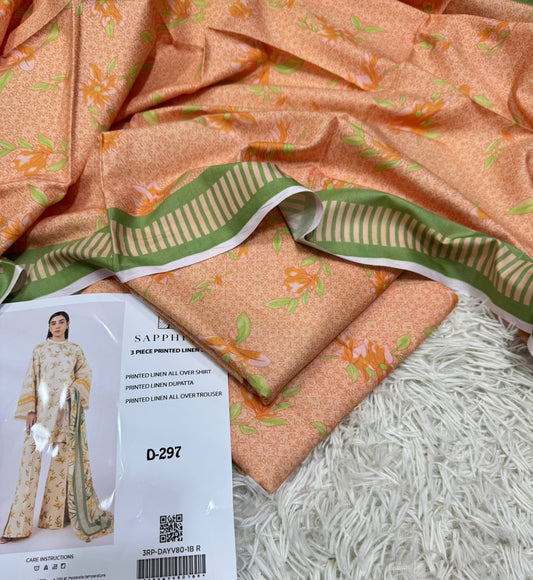 Sapphire Linen 3pc